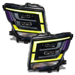 Nissan Titan Headlight DRL Upgrade Kit - ORACLE Lighting - ColorSHIFT - RGB+W - `21-`22